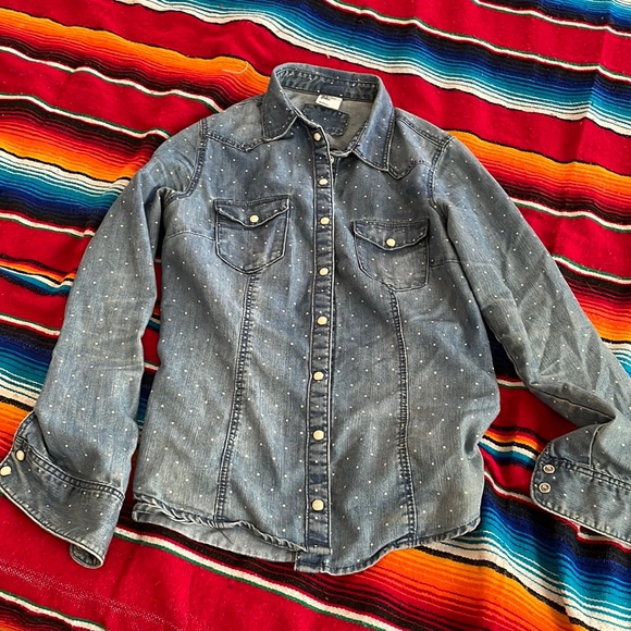 Cowboy denim shirt - Picture 1 of 3